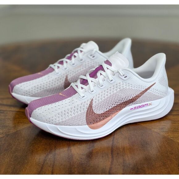 Nike ZoomX Pegasus Plus Turbo Shoes Pink Violet Red Bronze FQ7261-108 Women's 9 - Picture 3 of 16